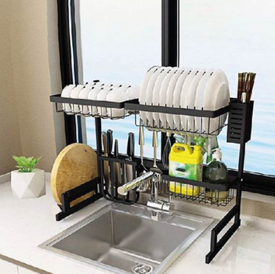 ESCURRIDOR DE PLATOS Y VASOS 1 NIVEL HP12-011 65 CMS